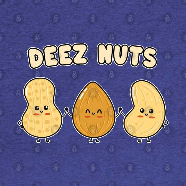 Cute Kawaii Assorted Nuts - Deez Nuts - Funny Meme by TwistedCharm